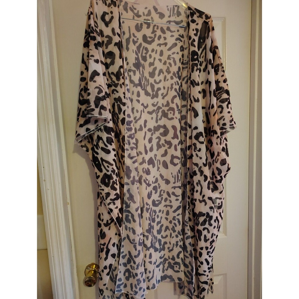 Hibluco Women’s Multicolor Animal Print 100% Polyester Top Regular S